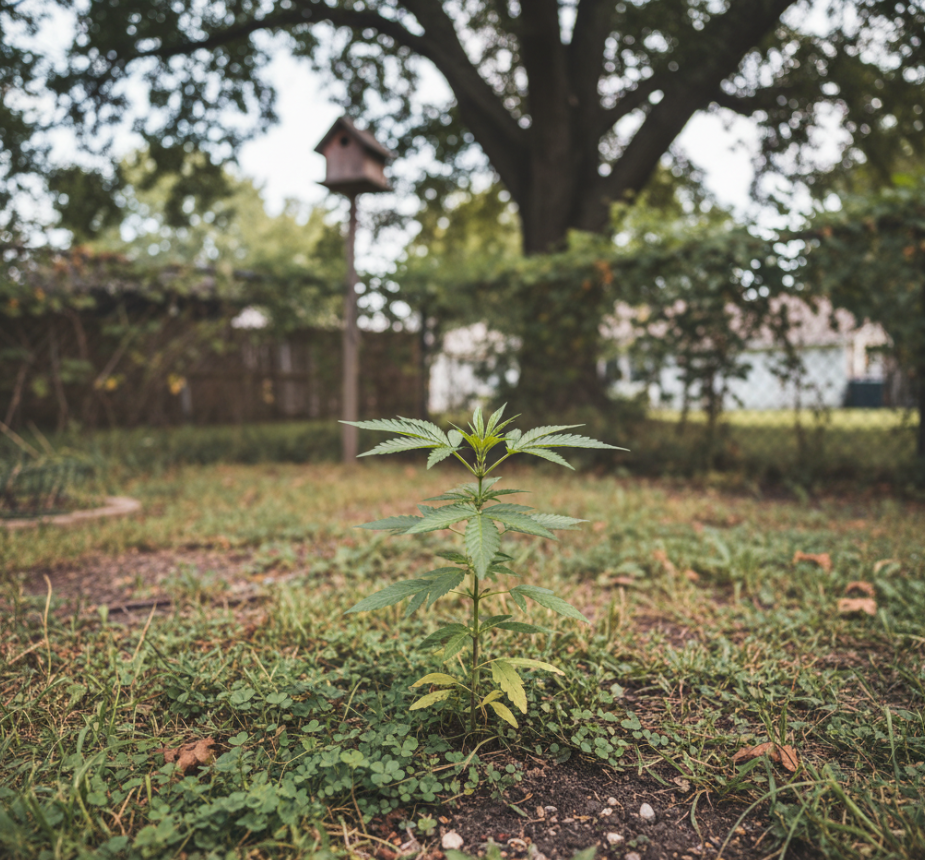 Dense indica buds with purple hues and crystalline trichomes